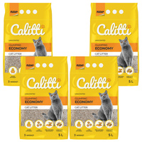 CALITTI Economy Żwirek bentonitowy dla kota 4 x 5L
