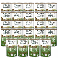 Mokra karma monobiałkowa dla psa Polana Smaku Light Jeleń Burak 24 x 400g