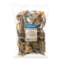 PETMEX Ucho Wołowe Naturalny Gryzak dla psa 50szt