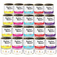 DOLINA NOTECI JUNIOR Karma mokra dla szczeniąt mix smaków 20 x 400g