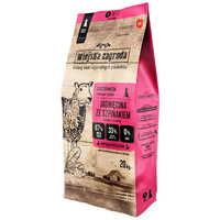 WIEJSKA ZAGRODA Karma sucha dla szczeniąt Jagnięcina Szpinak CHRUPKI S 20kg