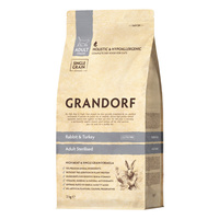 GRANDORF ZDROWA Karma sucha dla kota Królik Indyk 2 kg