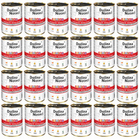 DOLINA NOTECI JUNIOR Karma mokra dla szczeniąt Serca wołowe 24 x 400g