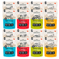 Wiejska Zagroda pełnoporcjowa karma mokra dla psa mix smaków 16 x 500g