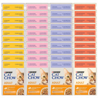 PURINA CAT CHOW mokra karma dla kota z galaretką mix smaków 40 x 85g