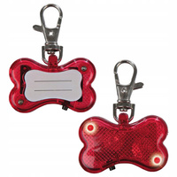 TRIXIE Odblask lampka sygnalizacyjna na obrożę dla psa 4,5 cm/ 2 cm