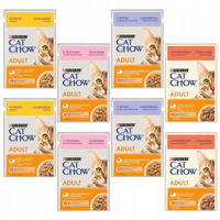 Mokra karma dla kota Purina Cat Chow Adult w galaretce Mix Smaków 8 x 85g