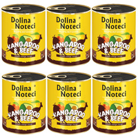 DOLINA NOTECI SUPERFOOD Karma mokra dla psa Kangur 800g x 6
