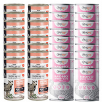 WIEJSKA ZAGRODA GACZOO Mono karma mokra dla szczeniąt mix smaków 36 x 400g