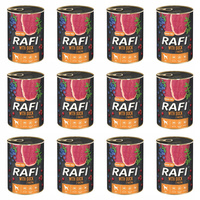 DOLINA NOTECI RAFI Karma mokra dla psa Kaczka 12 x 400g Bezzbożowa