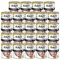 Dolina Noteci Rafi Classic karma mokra dla psa Drób 24 x 800g