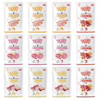 TUF TUF Karma mokra dla psa saszetka MIX Smaków 12 x 100g BULT