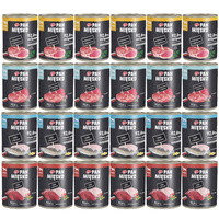 PAN MIĘSKO Karma mokra dla psa Mix Smaków 24 x 800g