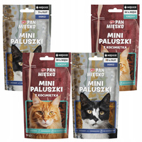 PAN MIĘSKO Mini Paluszki Naturalny przysmak dla kota Mix smaków 4 x 50g