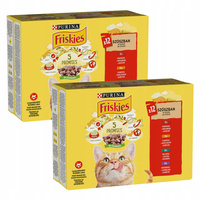 PURINA Friskies karma mokra dla kota mix smaków 24 x 85g