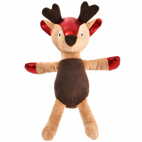BARRY KING Renifer pluszowy brązowy zabawka dla psa 23 cm x 31 cm