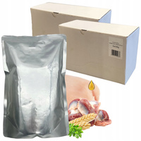 TUF TUF Srebrna Saszetka Karma mokra dla psa Drób 20 x 500g