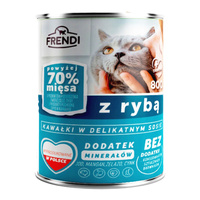 FRENDI Puszka karma mokra dla kota Ryba 800g