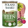 POLANA SMAKU LIGHT karma mokra dla psa jeleń z burakiem 400g Monobiałkowa