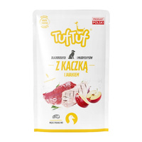 TUF TUF Karma mokra dla psa saszetka Kaczka z Jabłkiem 500g BULT