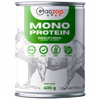 Mokra karma monobiałkowa dla psa Gaczoo MONO PROTEIN Dzik 400g