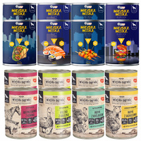Wiejska Zagroda Miejska Miska Gaczoo Karma mokra psa mix smaków 16 x 400g
