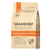 GRANDORF ZDROWA Karma sucha dla kota Indyk 400g