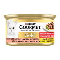 PURINA Gourmet Gold karma mokra dla kota Kurczak 85g