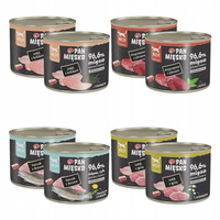 PAN MIĘSKO Karma mokra dla kota MIX Smaków 8x200g