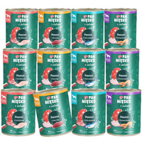 PAN MIĘSKO z Ziołami Karma mokra dla psa Pasztet mix smaków 12 x 800g