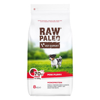 Raw Paleo Karma sucha dla szczeniąt małych ras Wołowina 8kg Bezzbożowa