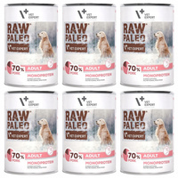 Raw Paleo Mono Karma mokra dla psa Wieprzowina 6 x 400g Bezzbożowa