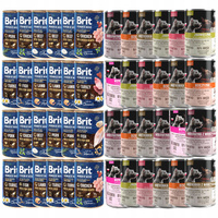 BRIT BY NATURE PET REPUBLIC Karma mokra dla psa mix smaków 48 x 400g