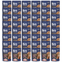 BRIT BY NATURE JUNIOR fileciki karma mokra dla psa Indyk 48 x 85g bez zbóż
