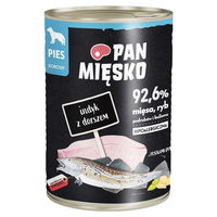 Pan Mięsko Karma mokra dla psa Dorsz Indyk 400g