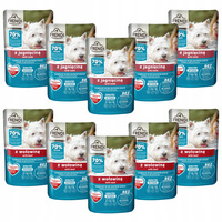 FRENDI Saszetka karma mokra dla psa mix smaków 10 x 100g