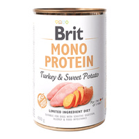 Karma dla psa BRIT MONO PROTEIN mokra w puszce Indyk Batat 400g