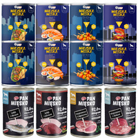 Pan Mięsko Miejska Miska Gaczoo karma mokra dla psa mix smaków 12 x 400g