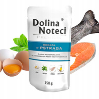 Dolina Noteci Premium mokra karma bogata w Pstrąga 150g
