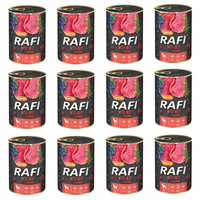 DOLINA NOTECI RAFI Karma mokra dla psa Wołowina 12 x 400g Bezzbożowa