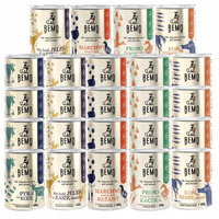 BEMO karma mokra dla psa mix smaków 24 x 400 g Monobiałkowa