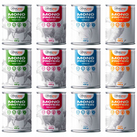 Mokra karma monobiałkowa dla psa Gaczoo MONO PROTEIN mix smaków 12 x 400g