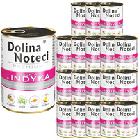 DOLINA NOTECI Premium Karma mokra dla psa Indyk 24x400g