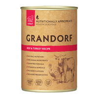 GRANDORF Zdrowa Karma mokra dla psa Wołowina 400g