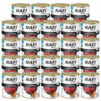 Dolina Noteci Rafi Classic karma mokra dla psa Jagnięcina 24 x 800g