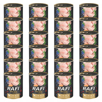 DOLINA NOTECI RAFI Karma mokra dla psa Przepiórka 24 x 800g Bezzbożowa