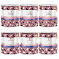 PERRO Gourmet monobiałkowa mokra karma dla psa Królik z marchewką 6 x 800g