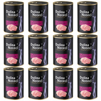 DOLINA NOTECI Premium Mokra karma dla kota Indyk 12 x 400g