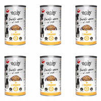 TUF TUF Karma mokra dla psa KAWAŁKI W SOSIE Drób 6x1250g