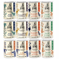 BEMO karma mokra dla psa mix smaków 12 x 400 g Monobiałkowa